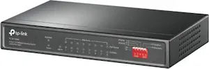 TP-Link TL-SF1009P 9-Port PoE+ Switch mit 8 PoE+-Ports, Metallgehäuse