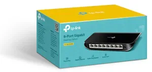 TP-Link TL-SG1008D V8 8-Port Gigabit Desktop Switch, Kunststoffgehäuse