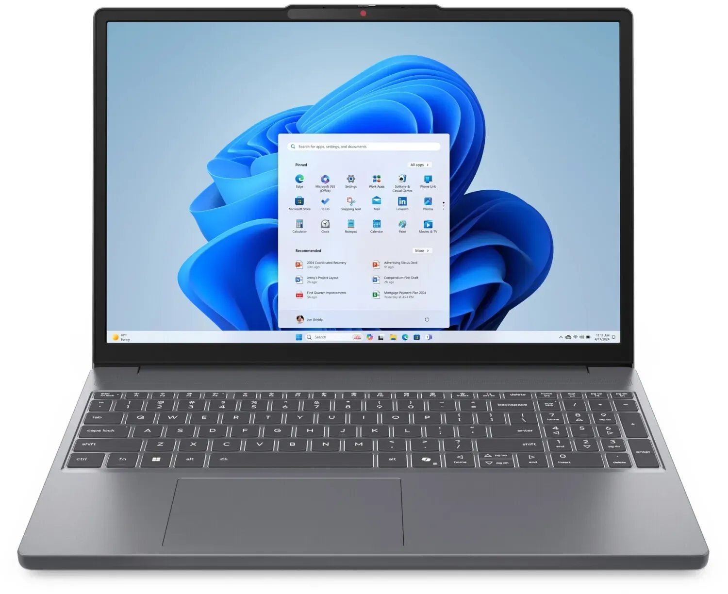Lenovo IdeaPad Slim 3 15AHP10 in Luna Gray