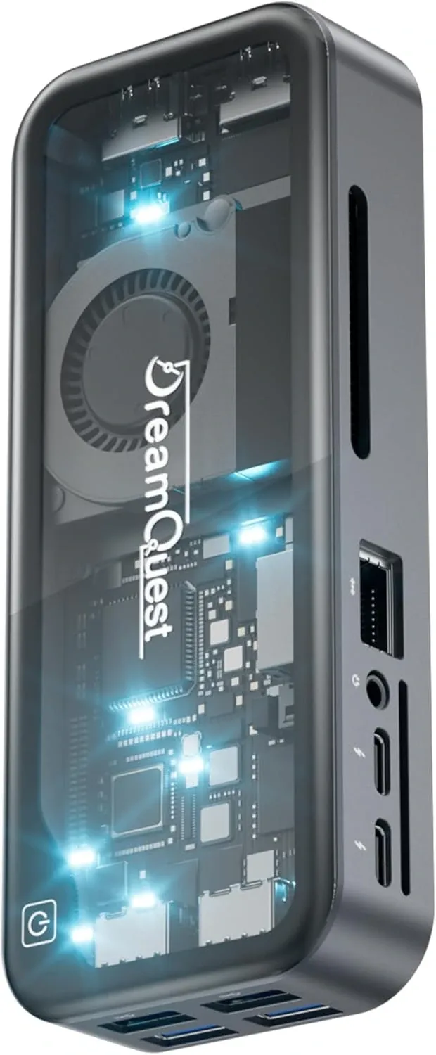 DreamQuest Mini PC N95 in Schwarz