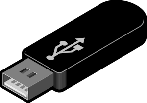 USB-Stick im Kleinwalsertal